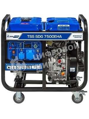Генератор ТСС SDG 7500EHA 7.5кВт