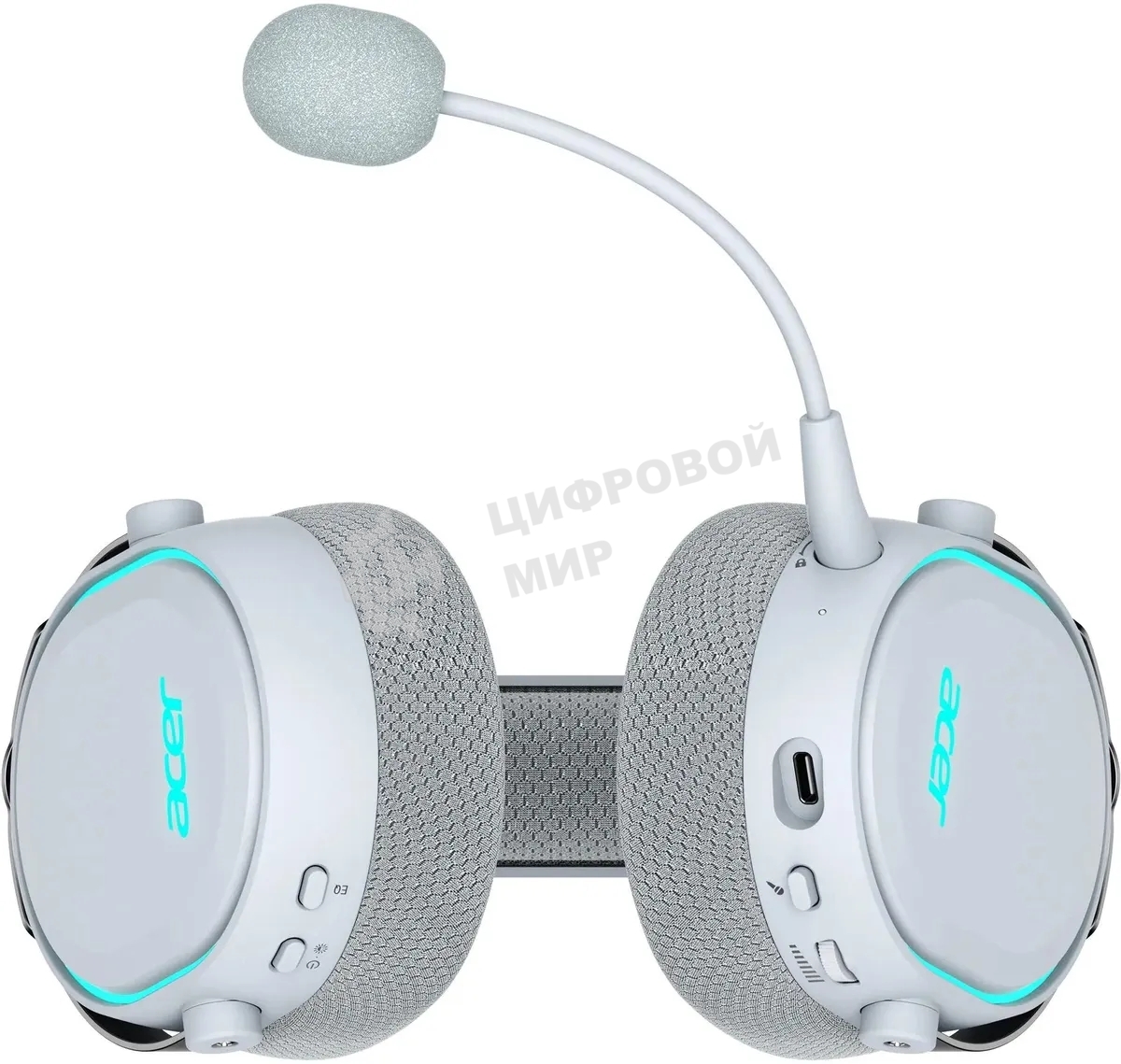 Гарнитура беспроводная с микрофоном Acer OHR303 белый мониторные BT/Radio оголовье (ZL.HDSEE.00A)