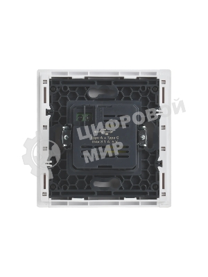 Розетка IEK FORTE&PIANO FP250 USB A+C 3,1А белый