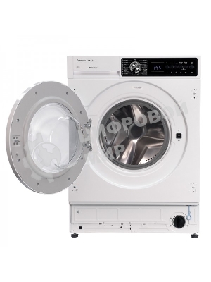 Стиральная машина встраиваемая Zigmund & Shtain BWM 03 белый, загрузка фронтальная 8 кг, 1200 об/мин, класс: A++