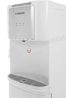 Кулер для воды Starwind SW-1115EB, верхняя загрузка, нагрев 95 °С, охлаждение 10 °С, белый