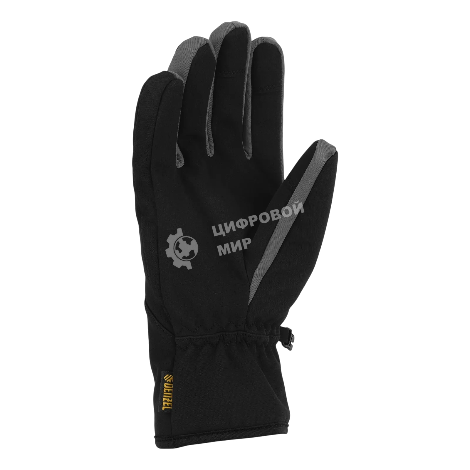 Перчатки универсальные Denzel 68091 двойные, работа с сенсорным экраном, размер 10