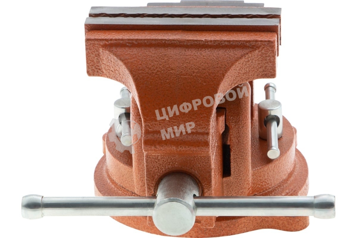 Тиски слесарные Sparta 100мм поворотные с наковальней