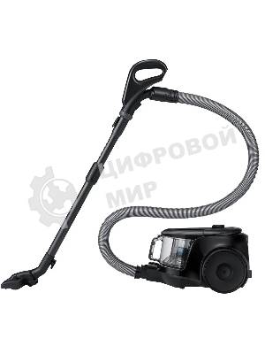 Пылесос Samsung VC18M2150SG/EV титан/черный, 380/1800 Вт, уборка сухая, пылесборник контейнер 1.5 л