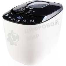 Хлебопечка Hyundai HYBM-P0613 белый/чёрный, 600 Вт, 0.9 кг, 12 программ
