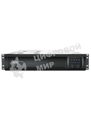 Источник бесперебойного питания APC Smart-UPS 1500VA/1000W, RM 2U, Line-Interactive, LCD, Out: 220-240V 4xC13 (2-Switched), SmartSlot, USB, SmartConnect, черный, 1 year warranty (REP: SMT1500RMI2U)