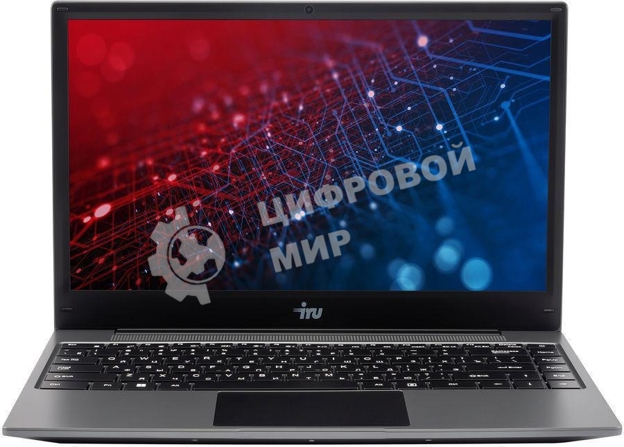 Ноутбук IRU Tactio 14RLH серый Ryzen 5 7430U 16Gb SSD 256Gb AMD Radeon Graphics 14