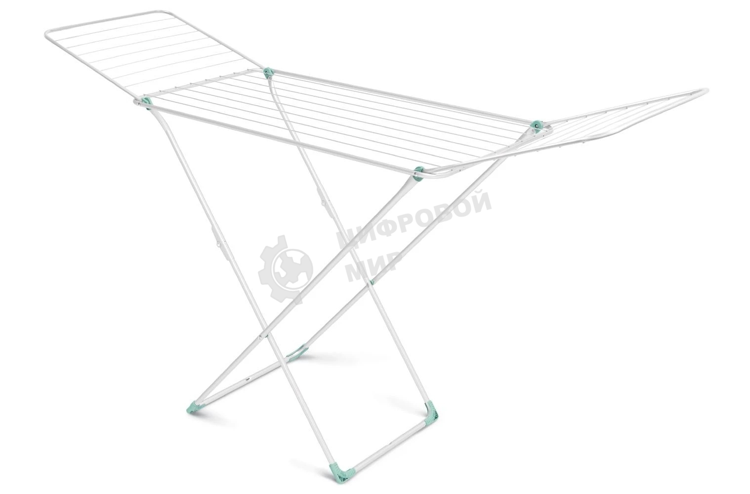 Сушилка для белья НИКА СБ2/Б белый, напольная, складная 20м