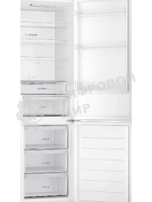 Холодильник Haier CEF538CSG серебристый двухкамерный 263/105л морозилка снизу, No Frost