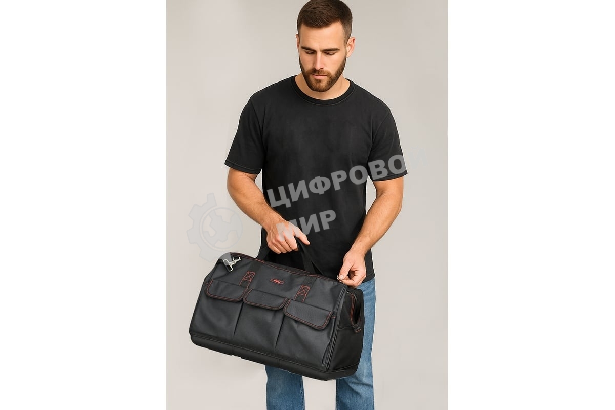 Сумка для инструментов Deli DL430906 Black Edition