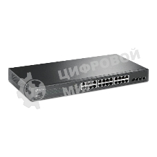 Коммутатор TP-Link TL-SG2428P JetStream гигабитный Smart коммутатор на 24 порта PoE+ и 4 SFP-слота SMB