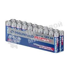 Батарейки Maunfeld PRO Long Life Alkaline AA (LR6) MBLR6-PB20, спайка 20 шт., 1.5 В