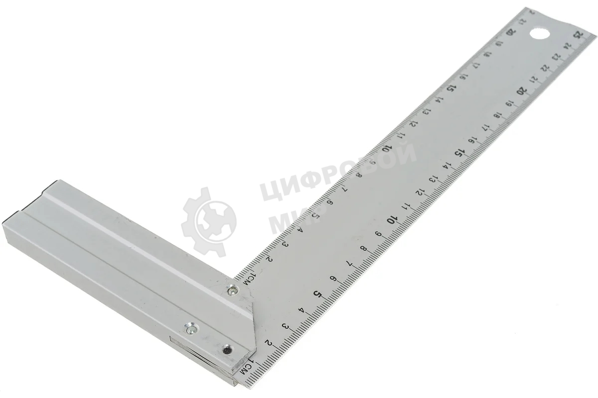 Угольник Matrix 250мм алюминиевый литой