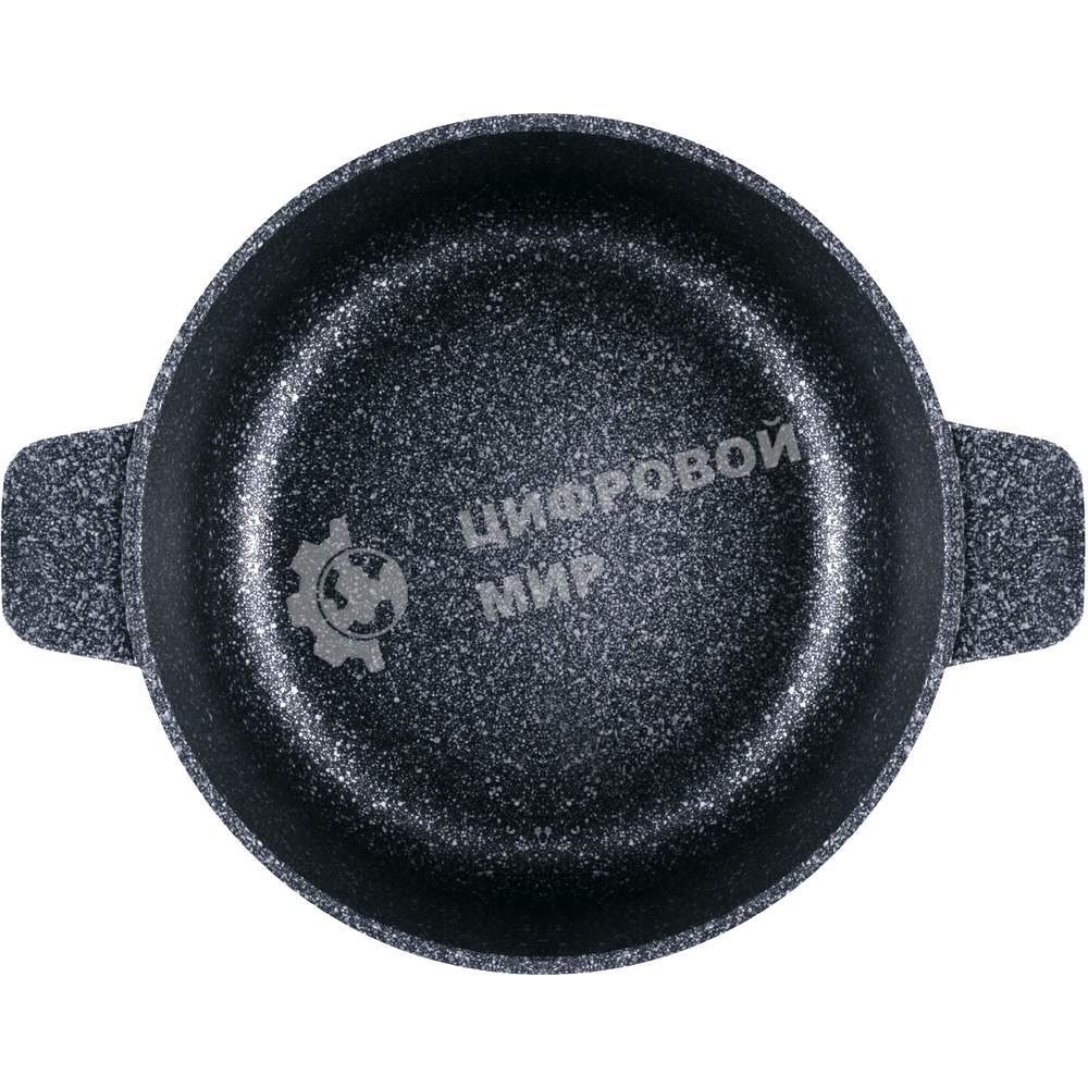 Кастрюля Maunfeld GRETA MF24GRTT01CR из литого алюминия со стеклянной крышкой, 24 см, 4 л