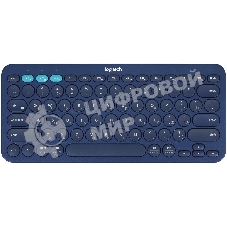 Клавиатура беспроводная Logitech K380 [920-007591] синий