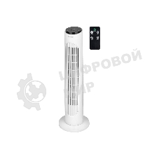 Вентилятор Energy EN-1664 TOWER белый/чёрный, напольный, 45 Вт, 3 скорости, колонный