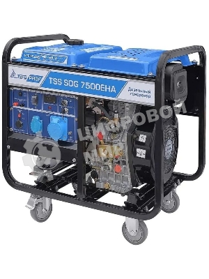 Генератор ТСС SDG 7500EHA 7.5кВт