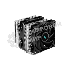 Кулер для процессора DEEPCOOL AG620 черный, 120 мм, алюминий/медь, 1850 об/мин, 29.4 дБ, 4 pin, 260 Вт, 157 мм