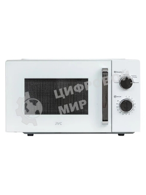 Микроволновая печь JVC JK-MW149M белый, 20 л, 700 Вт, переключатели - поворотный механизм