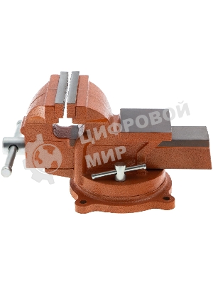 Тиски слесарные Sparta 100мм поворотные с наковальней