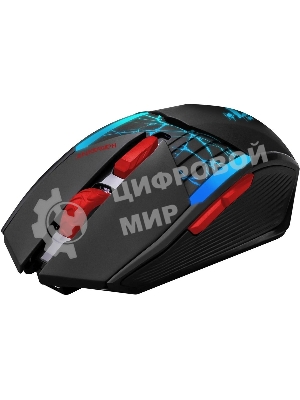 Мышь беспроводная Defender Horrodine GM-237 черный, 3200 dpi, радиоканал, USB, кнопки - 6