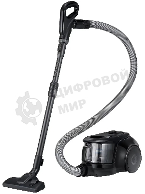 Пылесос Samsung VC18M2150SG/EV титан/черный, 380/1800 Вт, уборка сухая, пылесборник контейнер 1.5 л