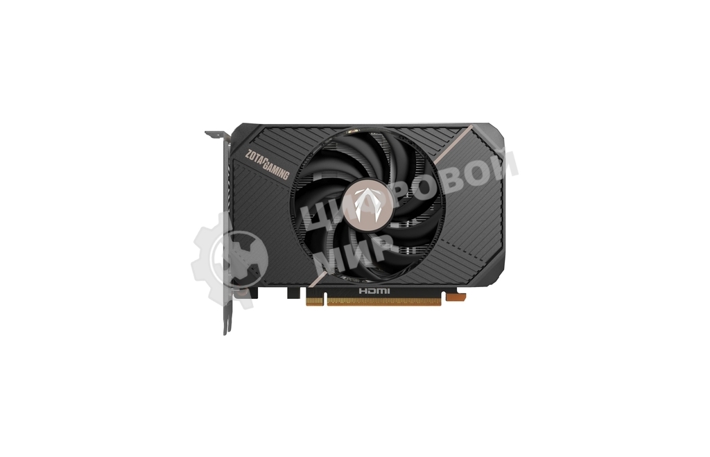 Видеокарта Zotac GAMING GeForce RTX 5050 SOLO , NVIDIA RTX 5050, 8 ГБ GDDR6, 128 бит, PCI-e 5.0, 1xHDMI, 3xDP, 2572 МГц
