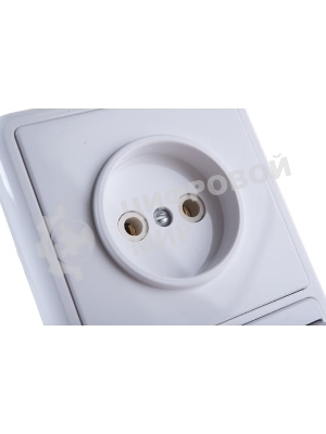 Блок Кунцево Бэлла БКВР-038 (2-кл. выкл. + розетка) 5827