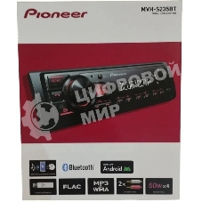 Автомагнитола Pioneer MVH-S235BT 1DIN 4x50Вт 2 RDS