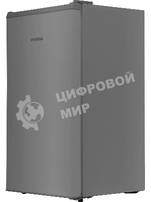 Холодильник Hyundai CO10031H серебристый однокамерный 83л