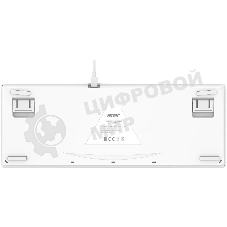 Клавиатура проводная Acer OKW305, USB, белый