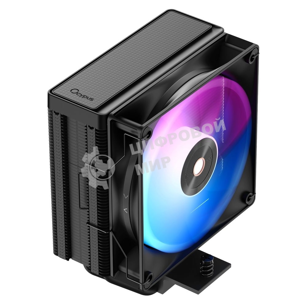 Кулер для процессора Cooler Ocypus Delta A40 BK ARGb Delta-A40-BK1NAWN00X-GL черный 120мм алюминий+медь 2000rpm 29db 4-pin 220W 156мм