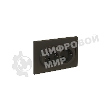 Розетка 2-м СП FORTE&PIANO FP323 16А с заземл. защ. шторки безвинт. крепл. сер. IEK FP-R24-16-1-K03