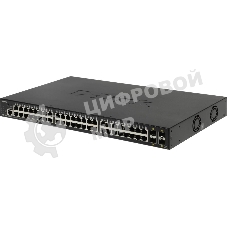 Коммутатор управляемый PoE L2 48 портов 10/100/1000 Мб/с, 4хSFP+, 370 Вт