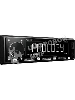 Автомагнитола Prology CMX-260, 1 DIN, Bluetooth, USB Type-A, AUX, пульт ДУ