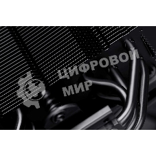 Кулер для процессора Noctua NH-U12S chromax черный, 120 мм, медь, 1500 об/мин, 22.4 дБ, 4 pin PWM, высота 158 мм