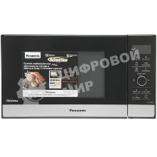 Микроволновая печь Panasonic NN-GD38HSZPE черный, 23 л, 1000 Вт, переключатели - сенсор, поворотный механизм