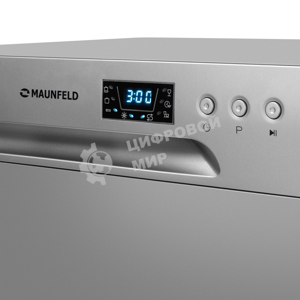 Посудомоечная машина Maunfeld MLP-06DS, серый, 55 см, 6 компл., 49 дБ, класс A+