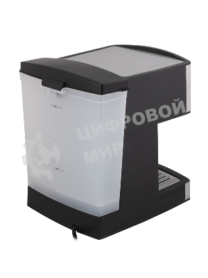 Кофеварка рожковая Endever Costa-1060 черный/стальной, исп. кофе - молотый, 1.6 л, 1000 Вт, 20 бар
