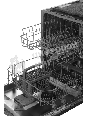 Встраиваемая посудомоечная машина Indesit DI 3C49 B, белый, 59.8 см, 13 компл., 49 дБ, класс A