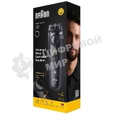 Триммер Braun BT5520 черный (насадок в компл:3шт)