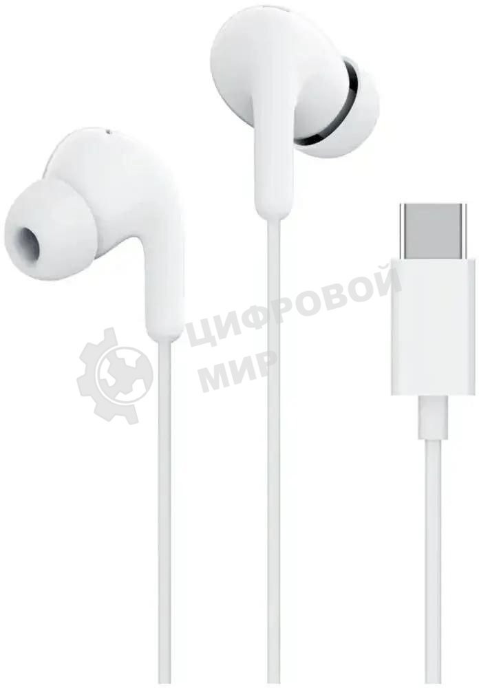Наушники Xiaomi Type-C Earphones белый M2413E1
