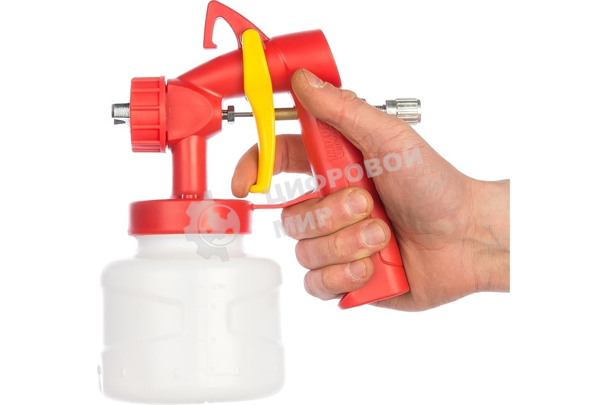 Краскопульт электрический FUBAG 100173 easypaint s500/1.8 230-270мл/мин 0.2 бар бачок 0.5л 1.8мм