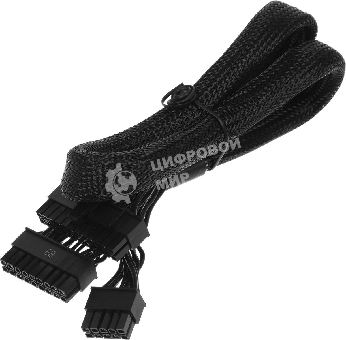 Блок питания Chieftec BDF-1000C, 1000Вт, 80 PLUS Bronze, 140мм, модульный, черный