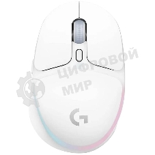 Мышь беспроводная Logitech G705 белый, 8200 dpi, радиоканал, Bluetooth, USB, кнопки - 6