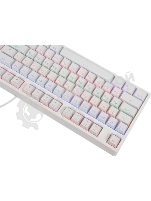 Клавиатура Filum FL-GKBM25 проводная, USB Type-C, белый