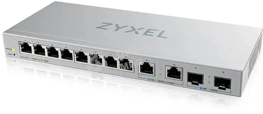 Коммутатор Zyxel XGS1210-12-ZZ0102F 8x1 Гбит/с 2x2.5 Гбит/с 2SFP+ управляемый