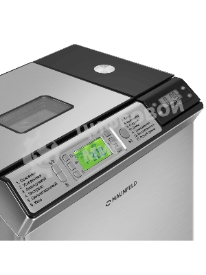 Хлебопечка Maunfeld MBM-900DSS 615 Вт, 13 программ, нержавеющая сталь