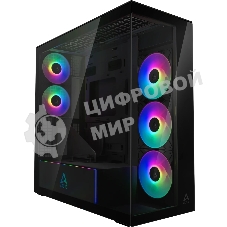 Компьютерный корпус Arctic Cooling ARCTIC Xtender VG (Mirror Black) арт. ACPCC00019A