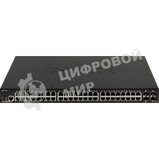 Коммутатор управляемый PoE L2 48 портов 10/100/1000 Мб/с, 4хSFP+, 370 Вт